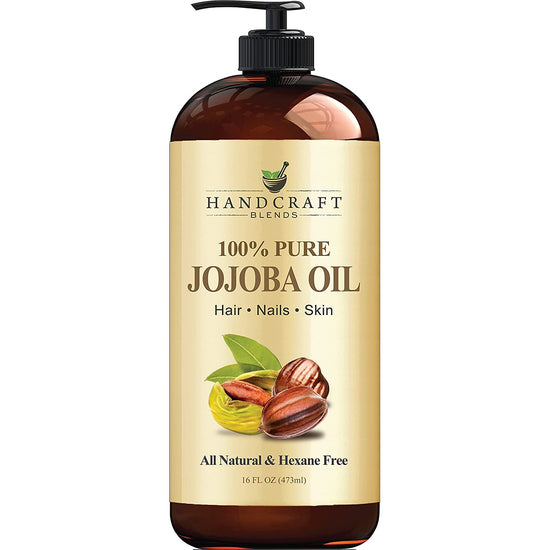Handcraft Jojoba Oil – 100% Pure & Natural – 16 fl. oz