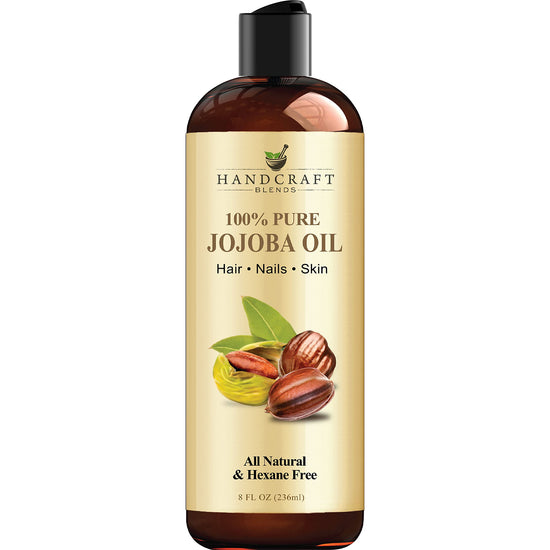Handcraft Jojoba Oil – 100% Pure & Natural - 8 fl. oz