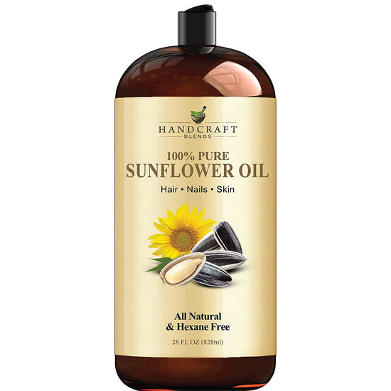 Handcraft Sunflower Oil – 100% Pure and Natural – 28 fl. Oz