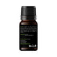 tea tree essential oil back of the bottle with ingredients and caution